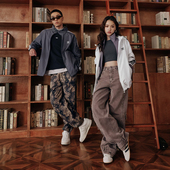 Adidas阿迪达斯三叶草男女2026新款 休闲三条纹梭织外套正品 KB1944