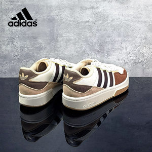 Adidas阿迪达斯男鞋女鞋2026新款复古轻便耐磨休闲板鞋正品JQ3152