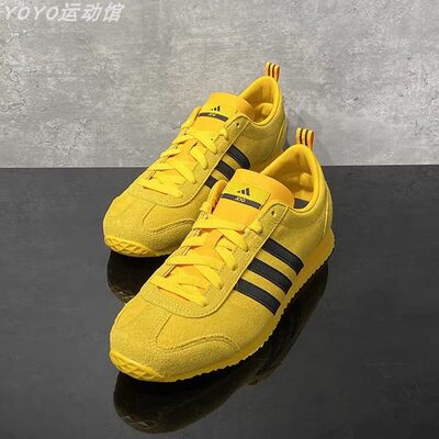阿迪达斯男女翻毛皮休闲鞋板鞋