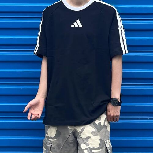 Adidas/阿迪达斯正品2026夏季新款男运动休闲短袖圆领T恤 KC1496