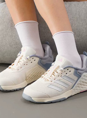 Adidas阿迪达斯正品春夏季DROPSET流行女生鞋子运动跑步鞋JR1678