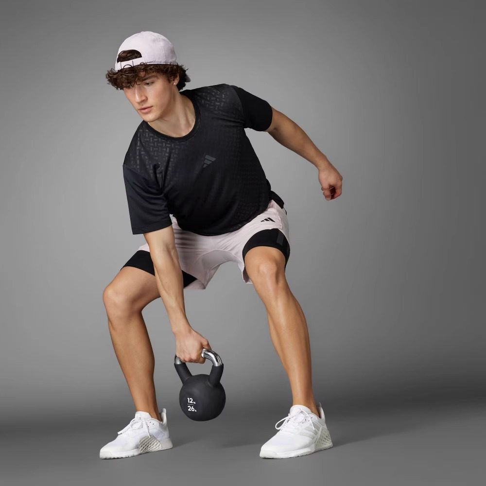 Adidas阿迪达斯男子2026夏款跑步速干透气冰丝运动短袖T恤IN5622