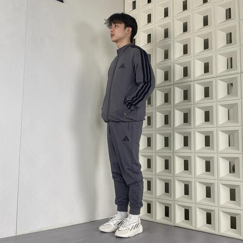 阿迪达斯男子运动套装外套卫裤