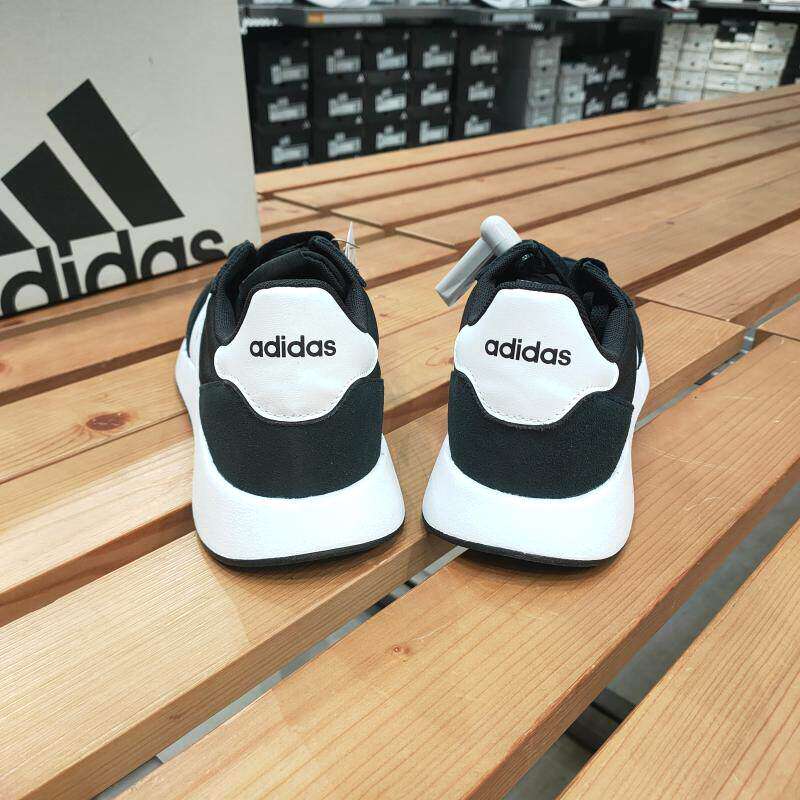 阿迪达斯正品新款男女休闲透气黑白减震训练运动跑步鞋【特惠】