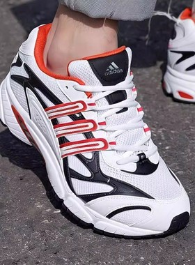阿迪达斯三叶草光波鞋TEMPER RUN 2复古网面老爹鞋男款JH5492