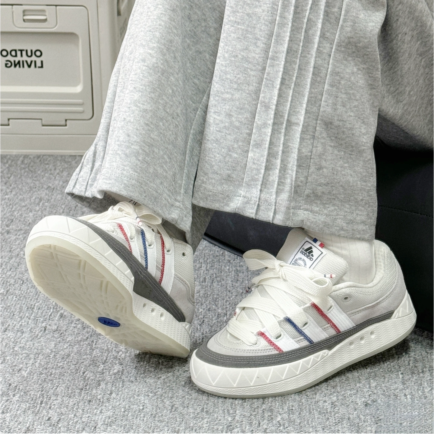 阿迪达斯三叶草板鞋男鞋2026春春新款复古休闲鞋拼接帆布鞋IH3265,运动鞋new,板鞋,淘宝优惠券,粉丝福利购,淘宝优惠卷