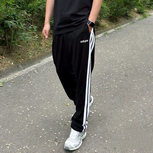 Adidas阿迪达斯男裤三条纹运动裤休闲宽松舒适针织长裤KA8348