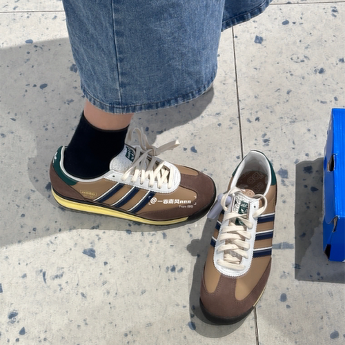 adidas三叶草T头复古休闲鞋