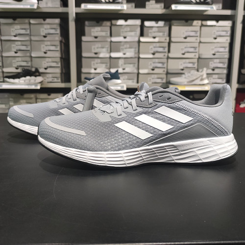 阿迪达斯男鞋低帮透气缓震运动鞋