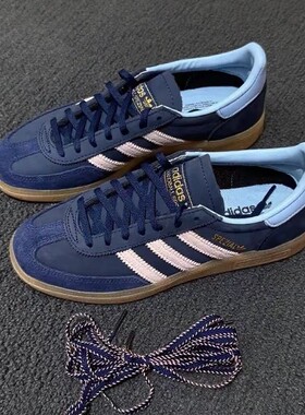 Adidas阿迪达斯时尚HANDBALL男女鞋经典复古运动鞋休闲板鞋JR0851