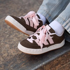 Adidas/阿迪达斯正品ADIMATIC SHOES男女复古系带板鞋KI8881