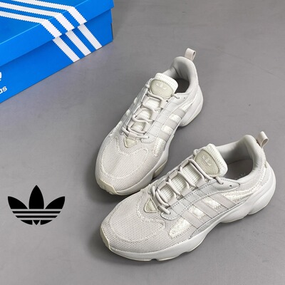 Adidas/阿迪达斯正品夏季HAIWEE三叶草男女经典网面运动鞋 JS3026