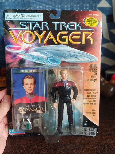 Star trek 星际迷航银河飞龙voyager中古可动人偶手办模型玩具