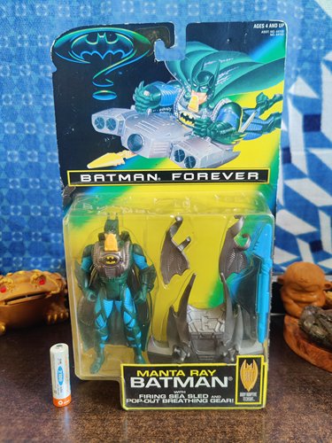 Kenner DC蝙蝠侠重装潜水版可动人偶手办模型公仔摆件景品玩具