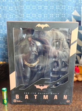 正版DC侠影之谜 诺兰 贝尔蝙蝠侠可动人偶手办模型公仔摆件玩具