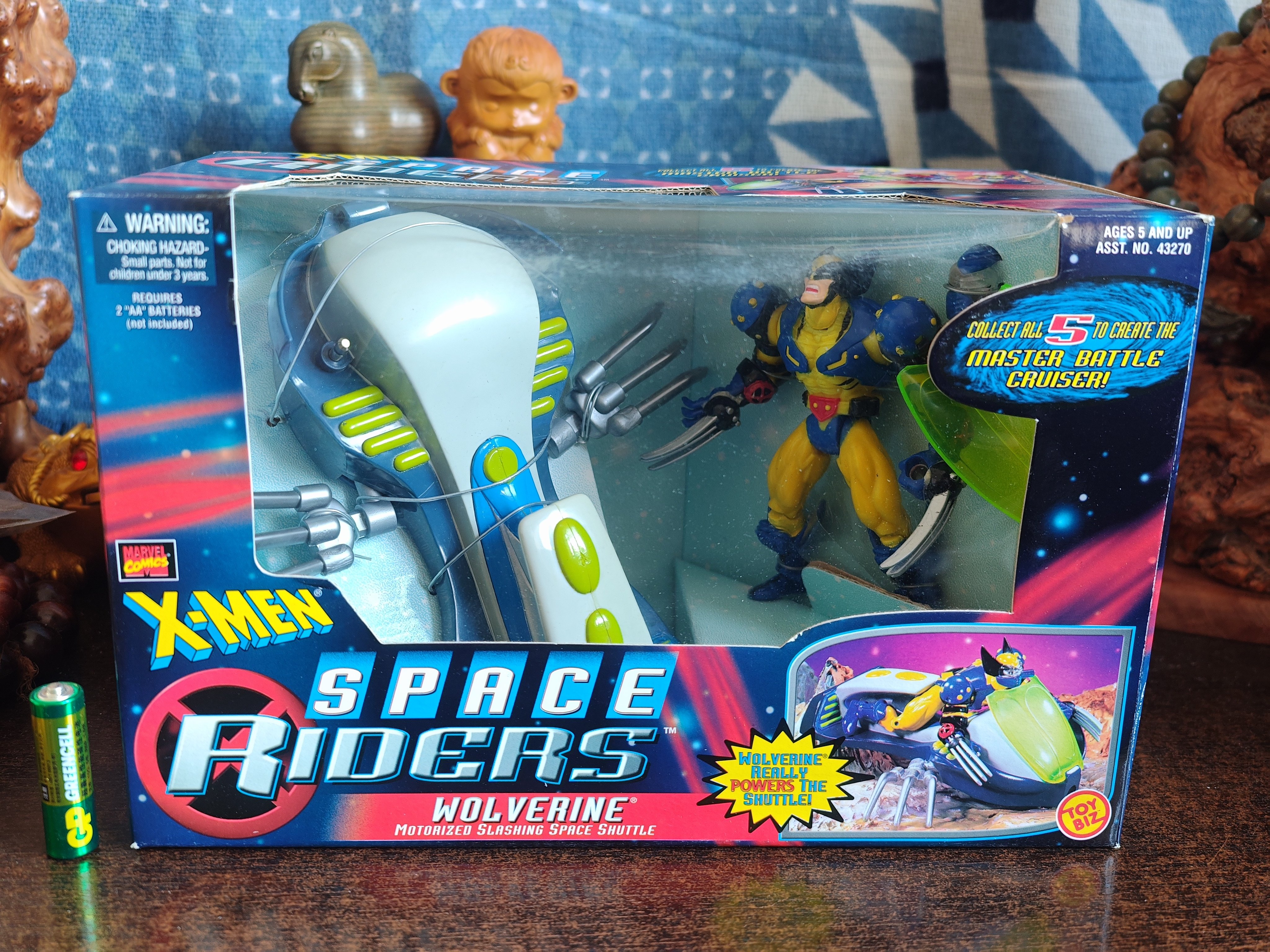 Toybiz 漫威金刚狼 太空骑士系列载具人偶手办模型公仔摆件玩具