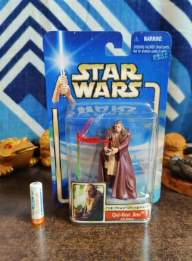 Kenner星球大战3.75寸奎刚金可动人偶手办模型公仔摆件景品玩具