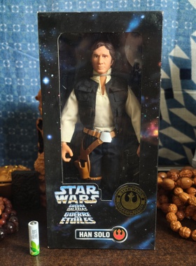 Kenner星球大战12寸1/6汉索罗可动人偶手办模型公仔摆件景品玩具