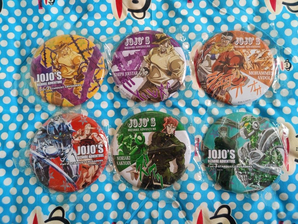 JOJO奇妙冒险星尘斗士全金属摆台手办模型公仔摆件景品玩具现货图片