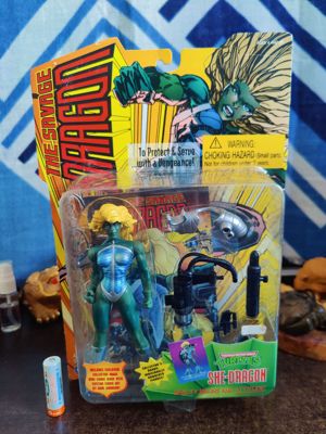 playmates彩星1995tmnt忍者神龟女野龙jim lees可动人偶手办模型