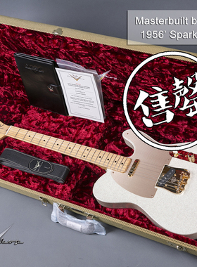 Fender Masterbuilt  JasonSmith 1956Sparkle Tele【多利乐器】