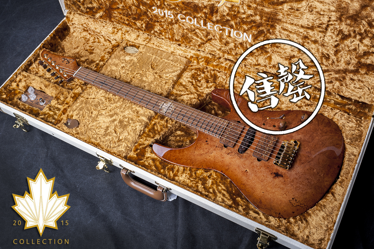 Suhr 2015 Collection Modern Burl Maple Crave Top【多利乐器】