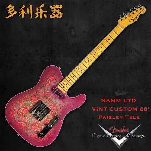FenderCSPaisleyTele电吉他