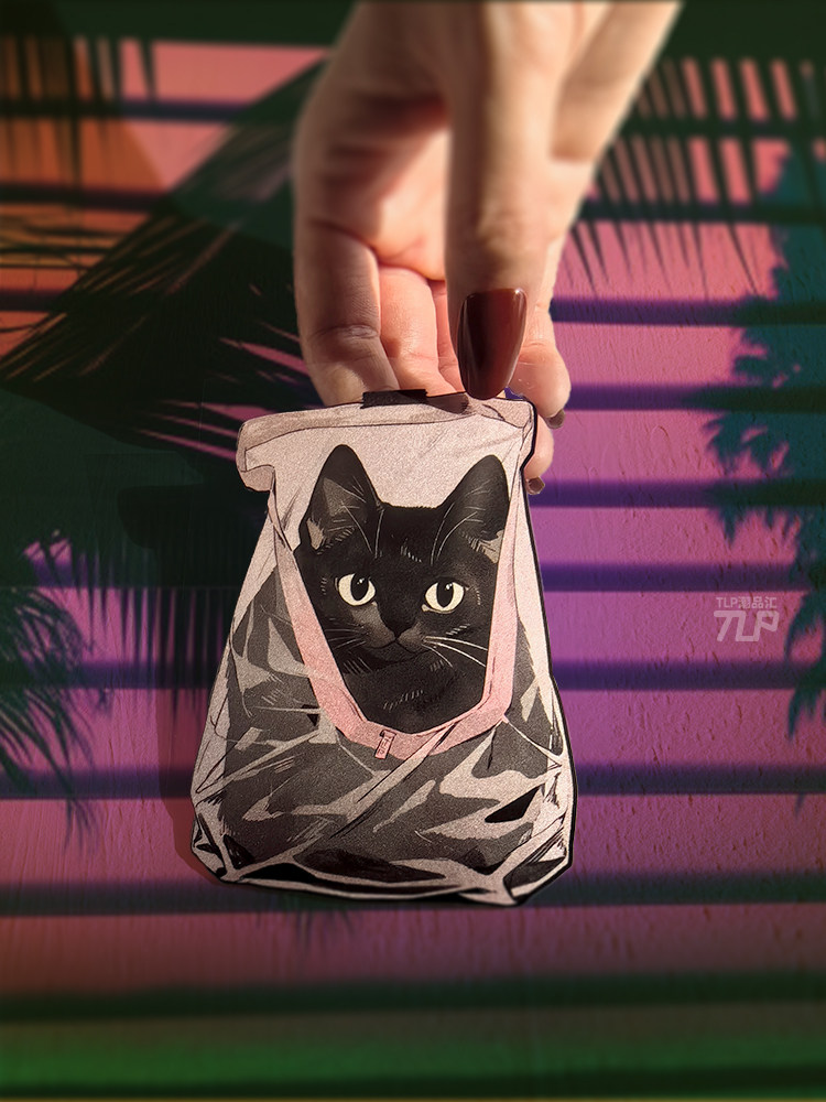 TLP反光车贴 原创 袋装猫咪 黑猫可爱宠物 防水多用汽摩平面贴纸,汽车用品/电子/清洗/改装,汽车装饰贴/反光贴,淘宝优惠券,粉丝福利购,淘宝优惠卷