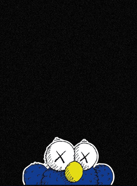 TLP反光车贴  涂鸦XX眼芝麻街kaws叉叉汽车小玻璃卡通防水贴纸