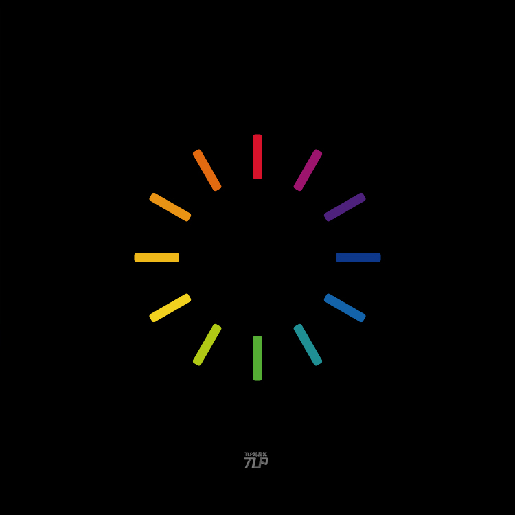 tlp镂空贴纸心情切片旋转防水