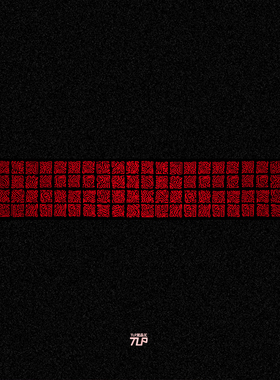 TLP反光贴 EVA熏使徒各各他体十字架DSS项圈指纹乱码文様符号贴纸