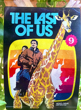 TLP反光车贴 The Last of Us 最后生还者 长颈鹿 美剧防水贴纸