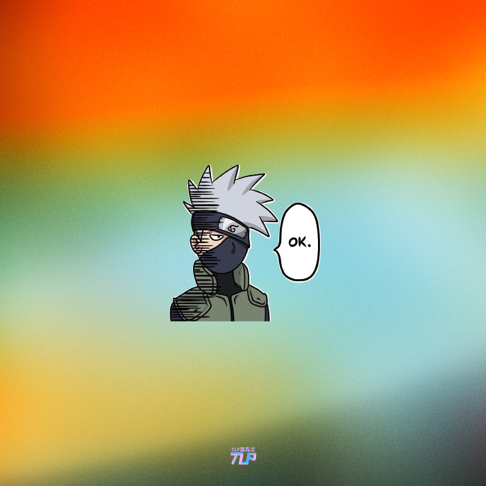 tlp反光车贴火影忍者木卡卡西