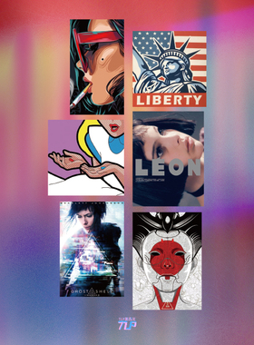 TLP套贴 美女自由女神黑客帝国红蓝药丸杀手不太冷LEON攻壳机动队