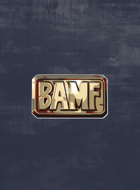 TLP反光车贴 守望先锋喷漆涂鸦周边麦克雷BAMF 笔记本贴行李箱贴