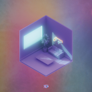 TLP潮品汇笔记本贴 白日梦系列迷你房间赛博朋克电脑机箱pad贴纸