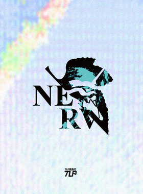 TLP镂空车贴 初号机EVA NERV补完涂鸦标志电动车汽车漆面玻璃贴纸