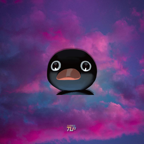 TLP反光贴 绝望的小企鹅noot 泪目卡通表情漫画风 平板 防水贴纸