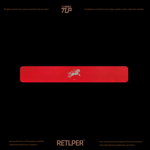 RETLPER反光车贴 原创 马到成功 骏马奔腾财源滚滚 汽摩防水贴纸