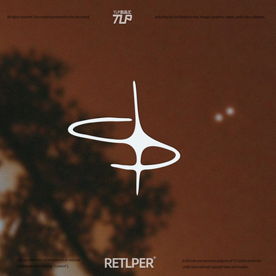 RETLPER镂空车贴 原创《一个人的华尔兹》星体自转 汽摩防水贴纸