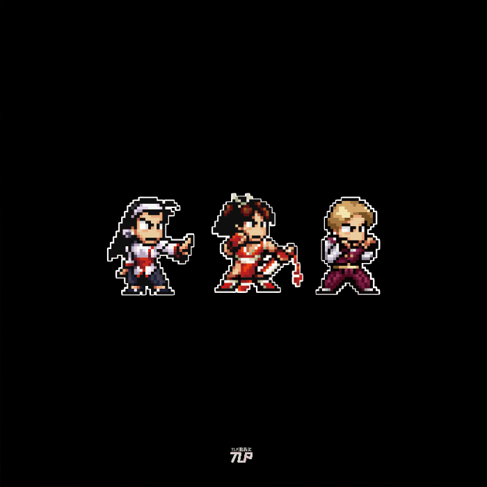 贴纸单机kof拳皇97格斗不知火舞