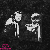 TLP镂空车贴 昆汀电影低俗小说Pulp Fiction文森特朱尔斯搞笑贴纸