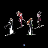 TLP反光车贴 P5女神异闻录5神偷高卷杏新岛真佐仓双叶奥村春贴纸