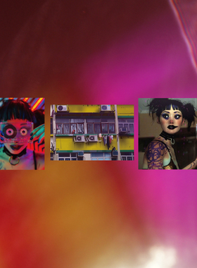 TLP反光车贴 爱死机Witness爱死亡机器人LOVE DEATH+ROBOTS贴纸