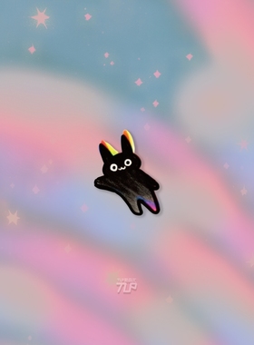 TLP反光车贴 原创 领航小兔 指路指挥招手 可爱汽摩防水平面贴纸