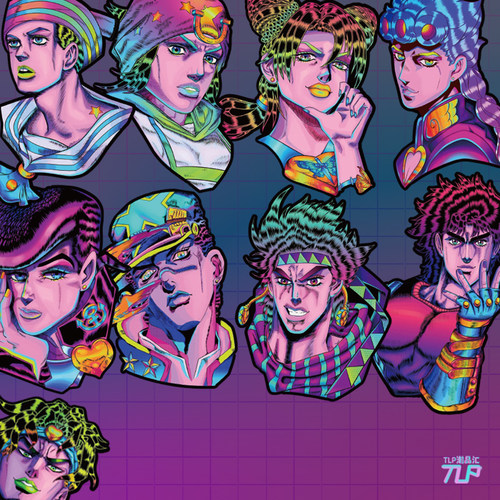 JOJO反光车贴奇妙冒险乔头像动漫