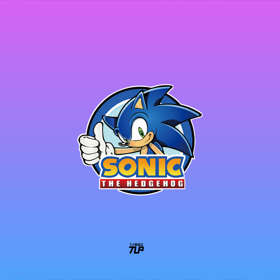 tlp反光车贴刺猬sonic贴纸行李箱