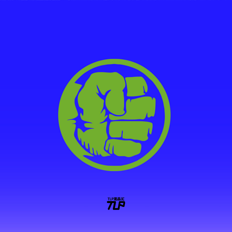 漫威tlp复联拳头愤怒力量车贴