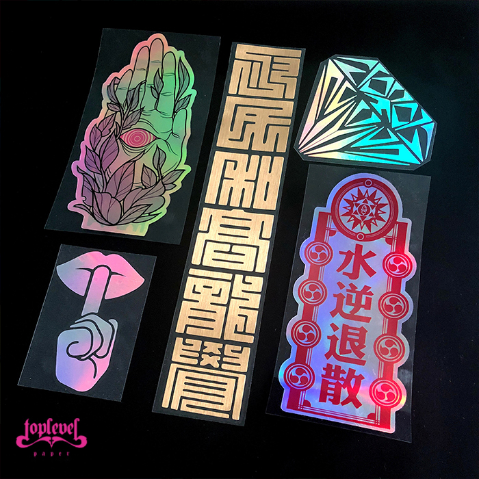 套贴嘘轻声嘴唇眼手图腾TLP艺术