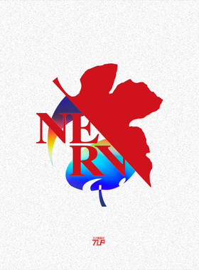 TLP镂空车贴 EVA NERV补完ROE剧场版变色标志油箱盖汽摩防水贴纸